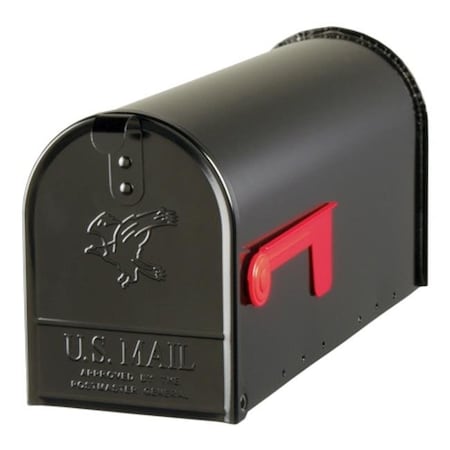 Solar Group Solar Group Inc Black Elite Premium Steel Mailbox  E11B E11B